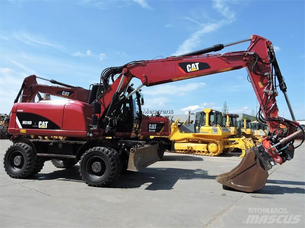 CAT M316D ROTOTILT Bageri na kotačima
