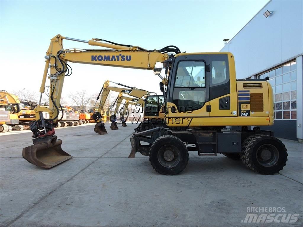 Komatsu PW148 Bageri na kotačima