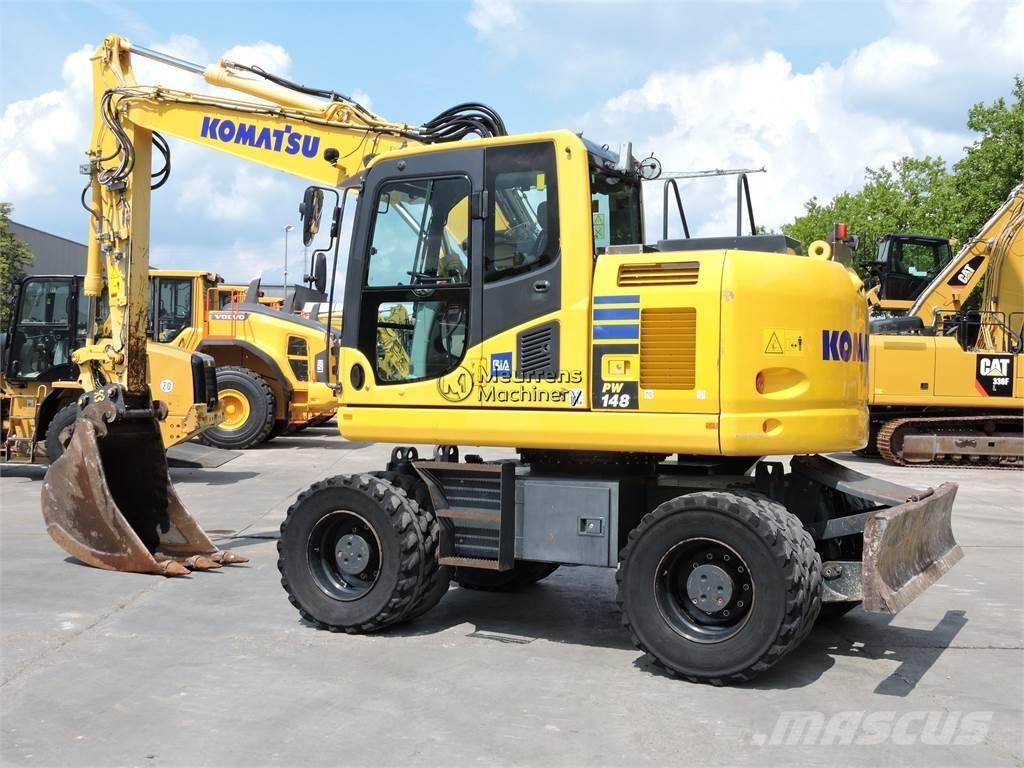Komatsu PW148 Bageri na kotačima