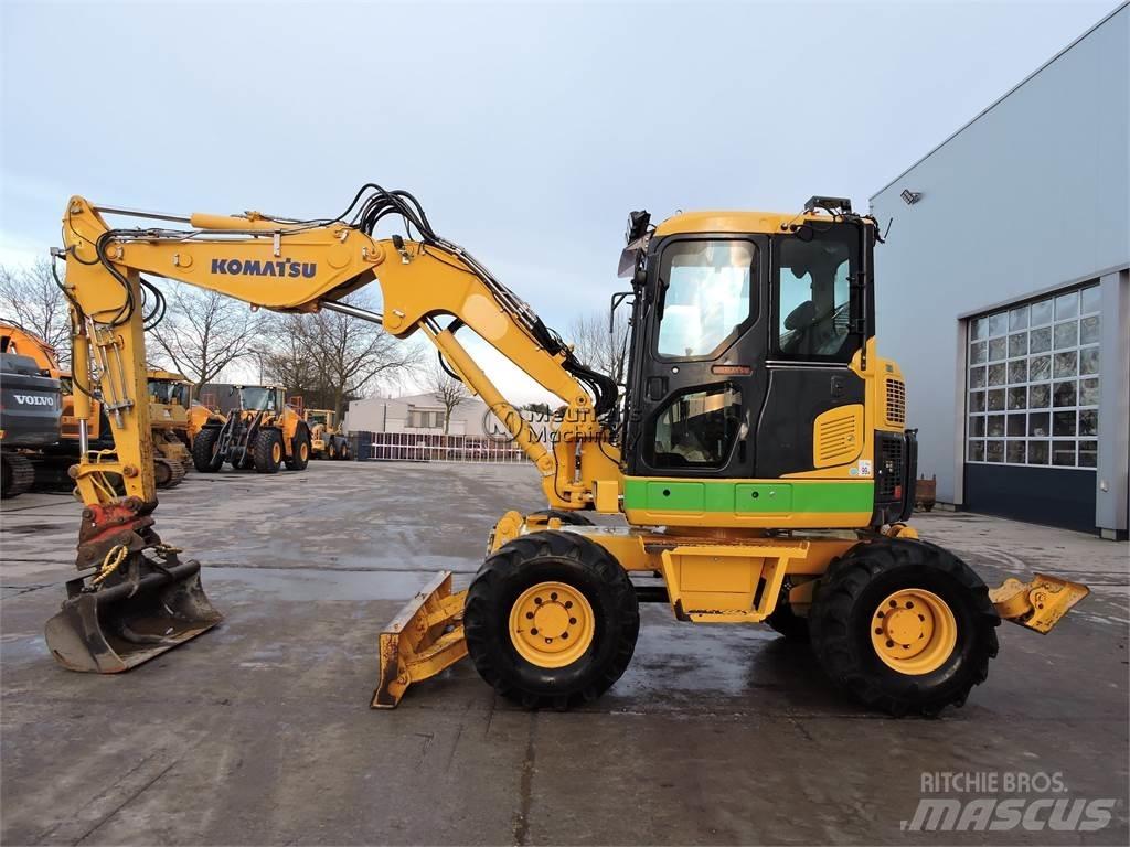 Komatsu PW98 Bageri na kotačima