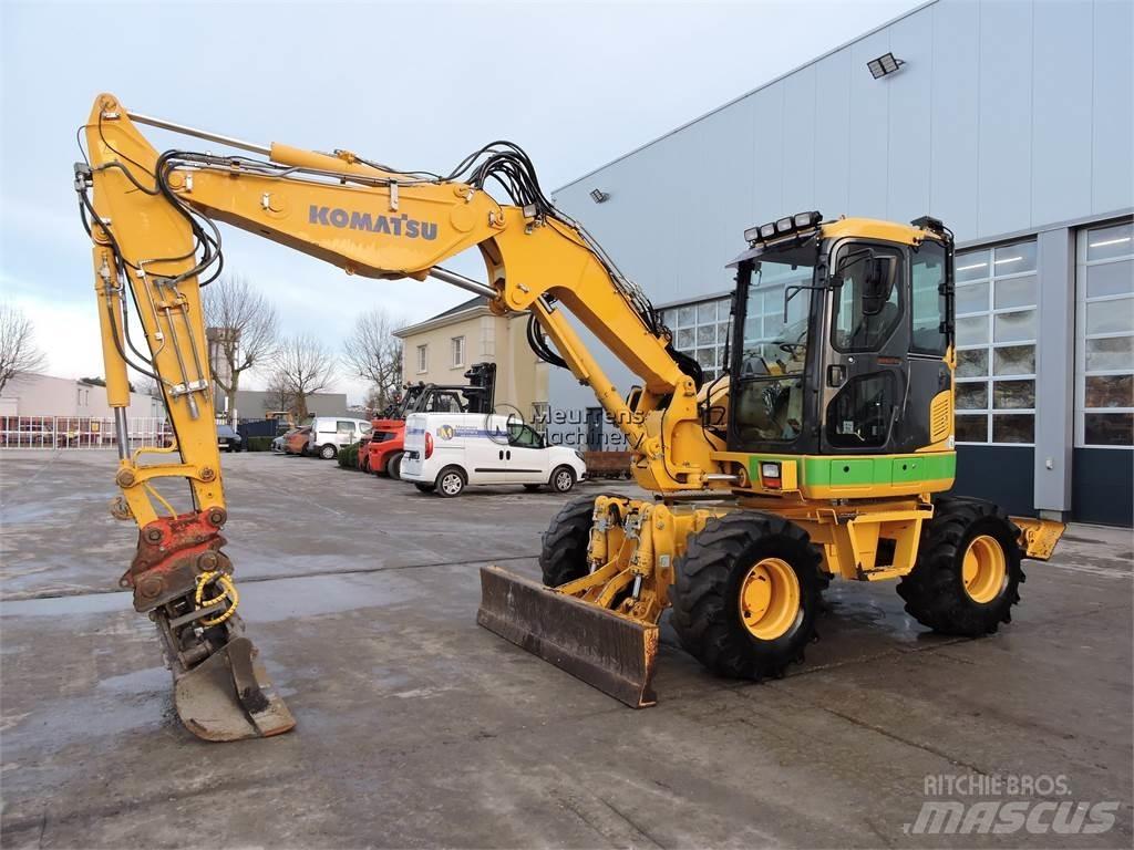 Komatsu PW98 Bageri na kotačima