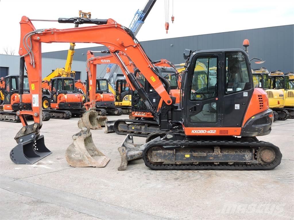 Kubota KX080-4 Građevinarstvo – ostalo