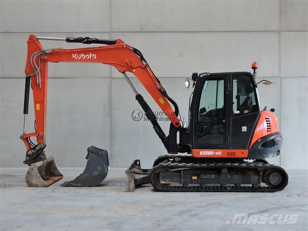 Kubota KX080-4 Građevinarstvo – ostalo