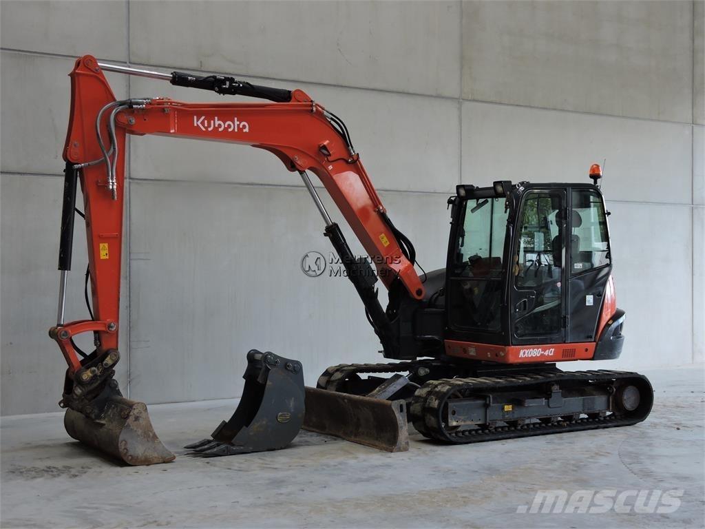 Kubota KX080-4 Građevinarstvo – ostalo