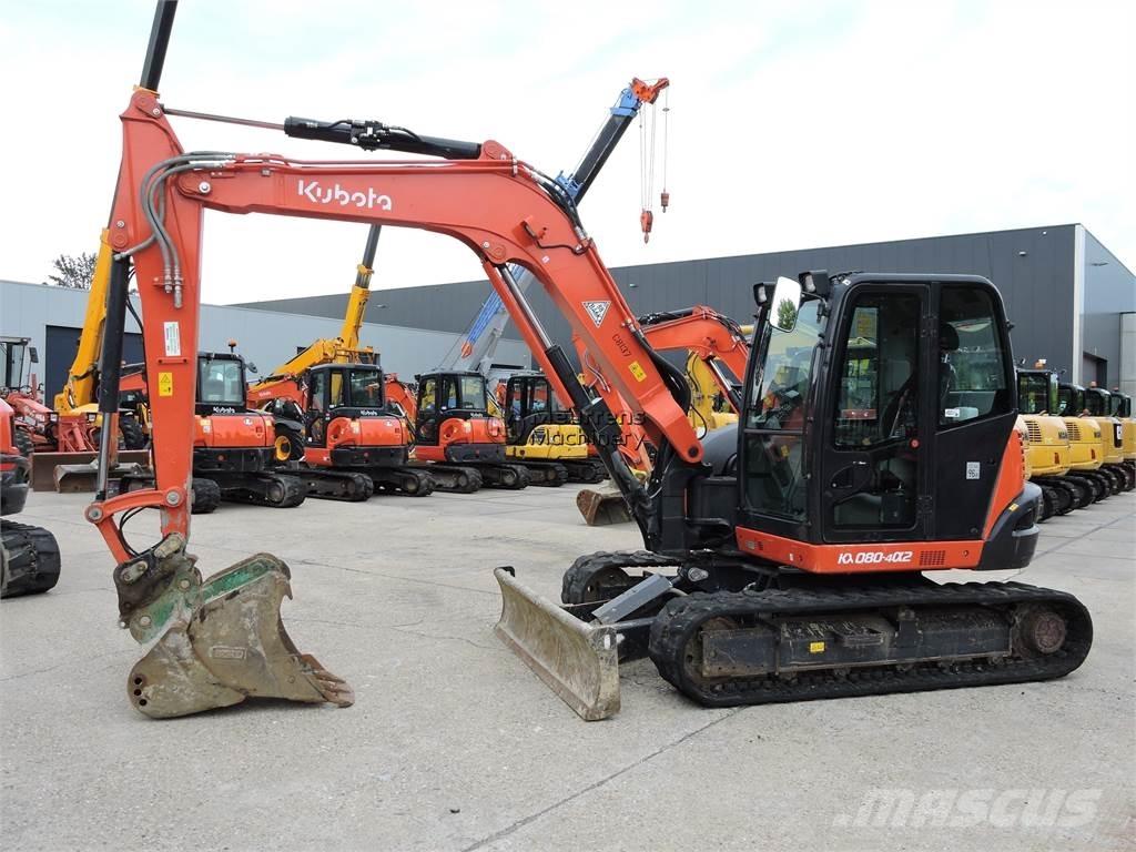 Kubota KX080-4 Građevinarstvo – ostalo