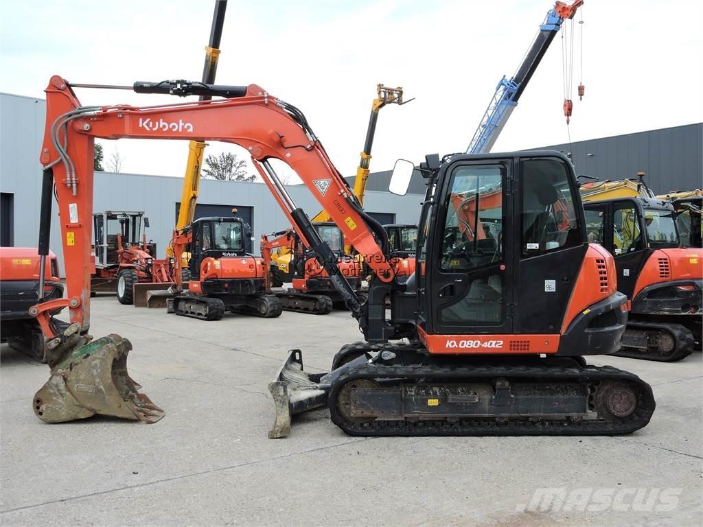 Kubota KX080-4 Građevinarstvo – ostalo