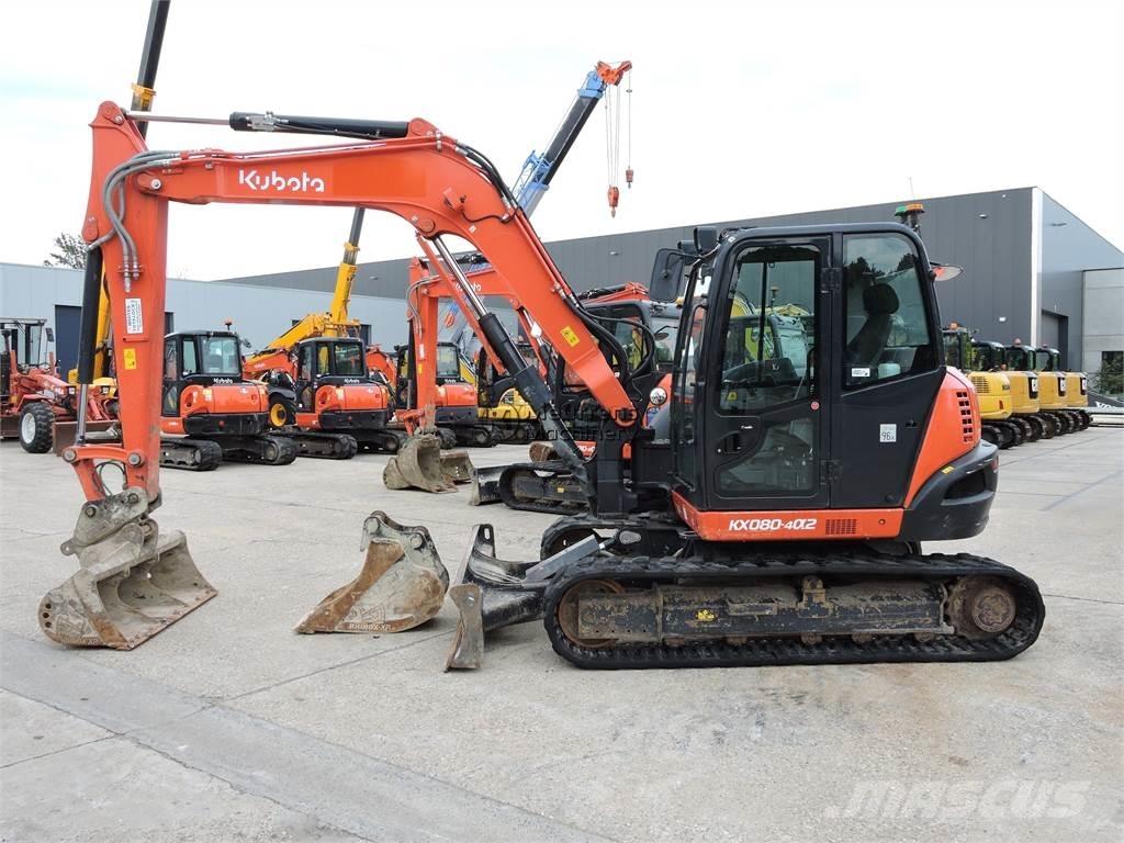 Kubota KX080-4 Građevinarstvo – ostalo
