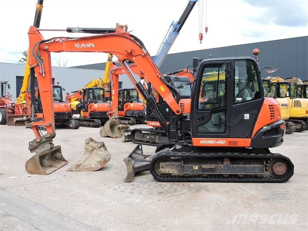 Kubota KX080-4 Građevinarstvo – ostalo