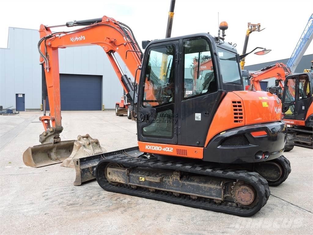 Kubota KX080-4 Građevinarstvo – ostalo