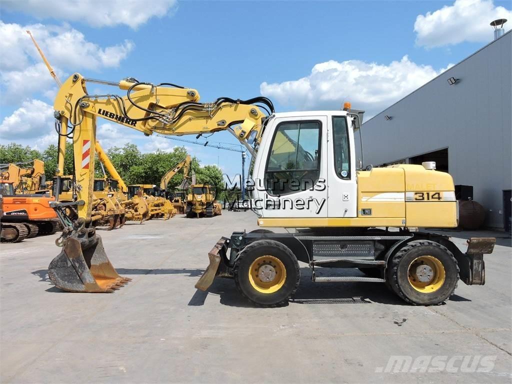 Liebherr A314 Bageri na kotačima