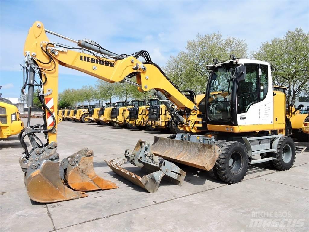 Liebherr A910 Bageri na kotačima