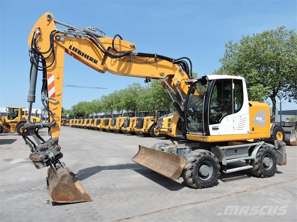 Liebherr A918 Bageri na kotačima