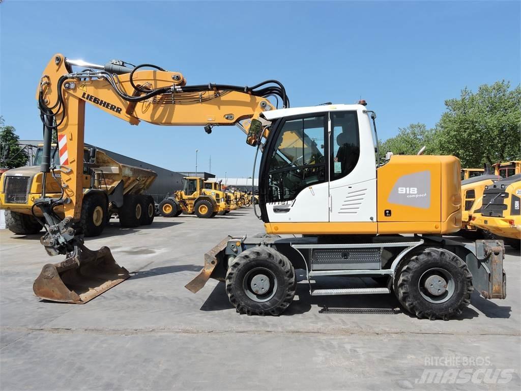 Liebherr A918 Bageri na kotačima