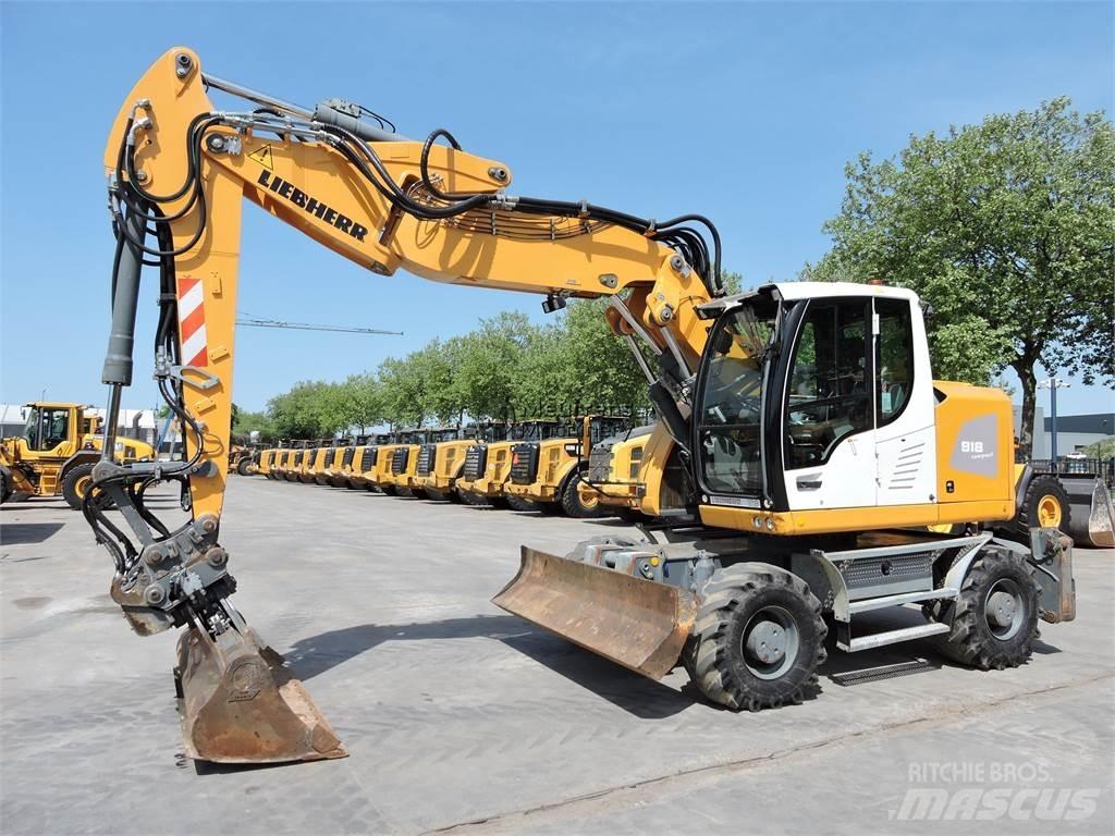 Liebherr A918 Bageri na kotačima