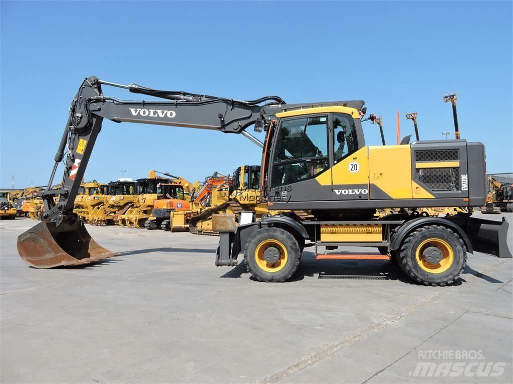 Volvo EW220E GERMAN Bageri na kotačima