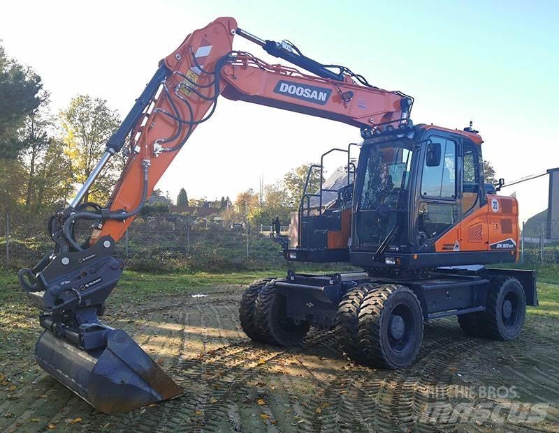 Doosan DX 165 WR-7 Bageri na kotačima