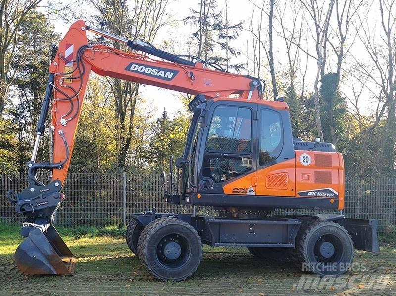 Doosan DX 165 WR-7 Bageri na kotačima