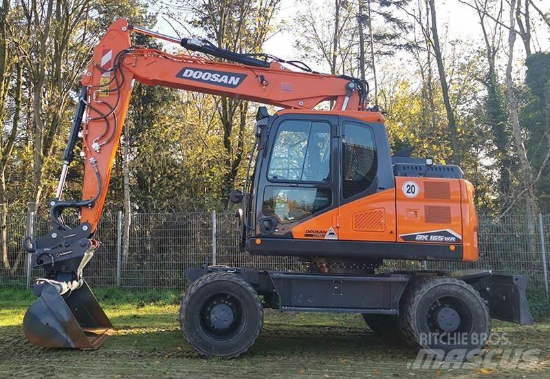 Doosan DX 165 WR-7 Bageri na kotačima