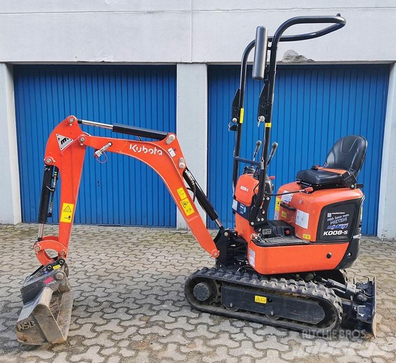 Kubota K 008-5 VHG Mini bageri <7t