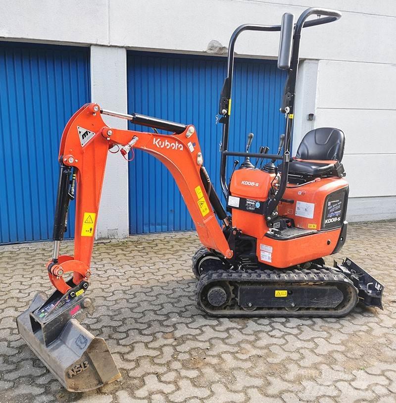 Kubota K 008-5 VHG Mini bageri <7t