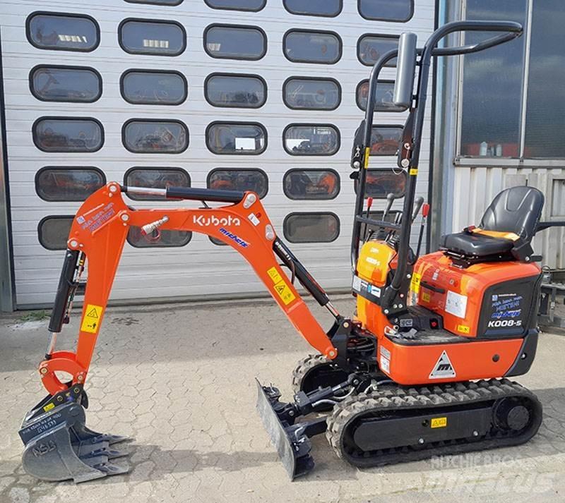 Kubota K 008-5 VHG Mini bageri <7t