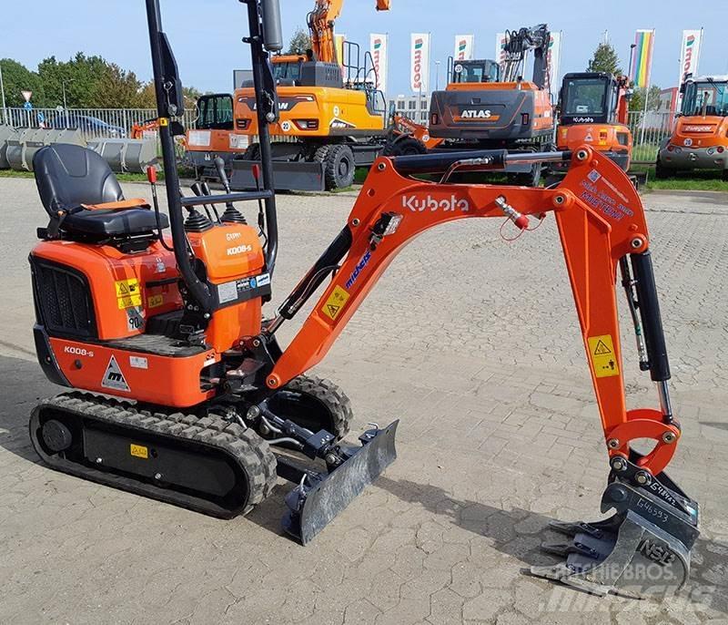 Kubota K 008-5 VHG Mini bageri <7t