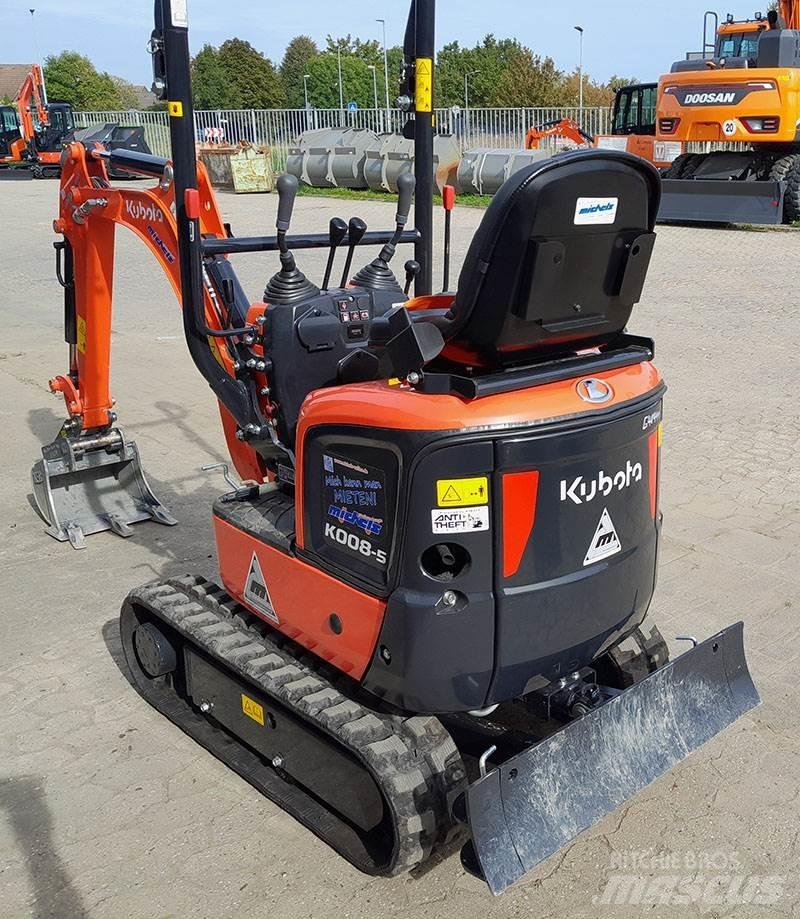 Kubota K 008-5 VHG Mini bageri <7t