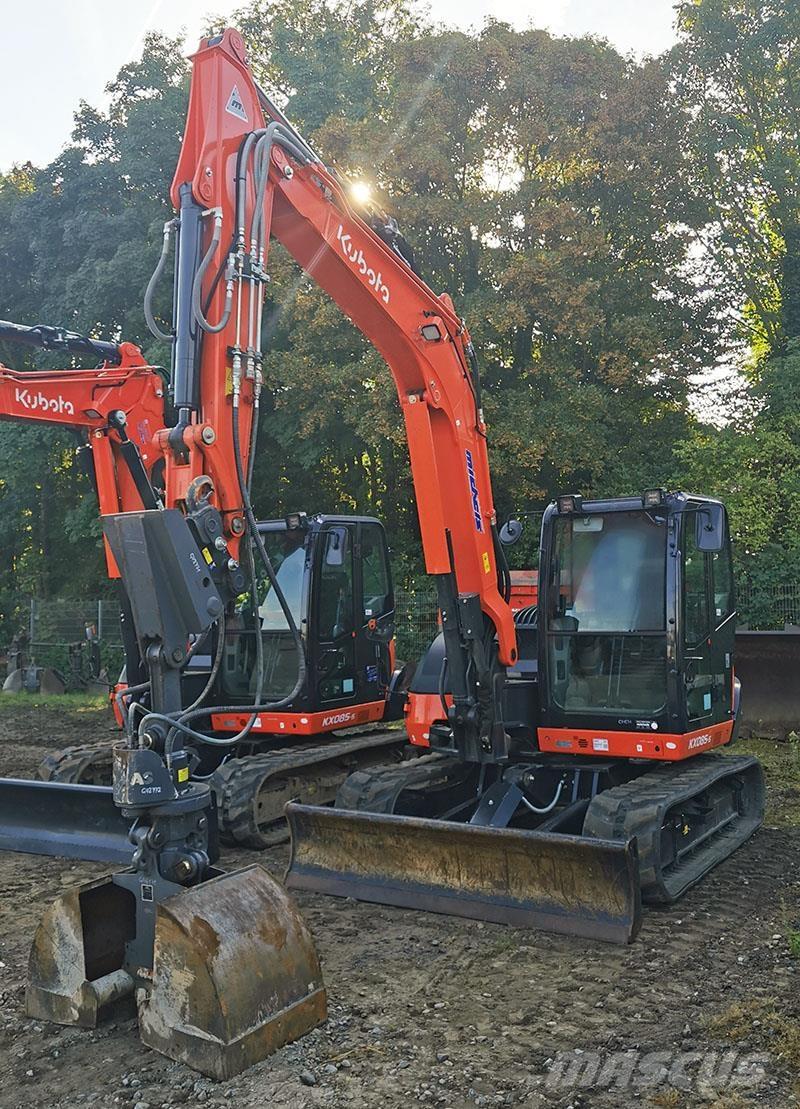 Kubota KX 085-5 GL Mini bageri <7t