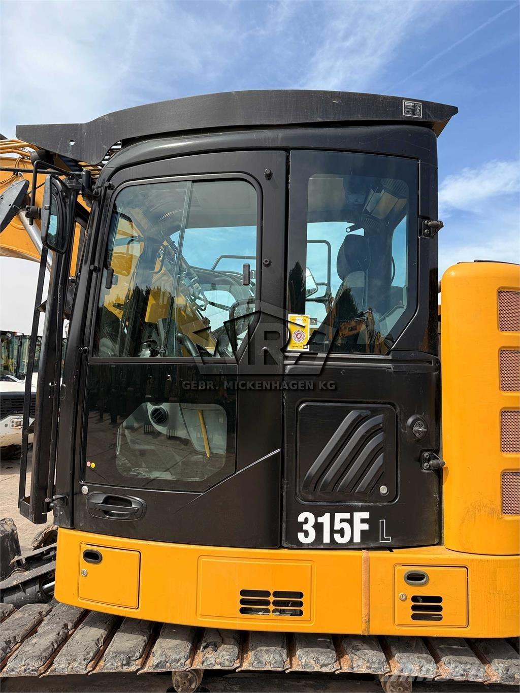 CAT 315F LCR Bageri gusjeničari
