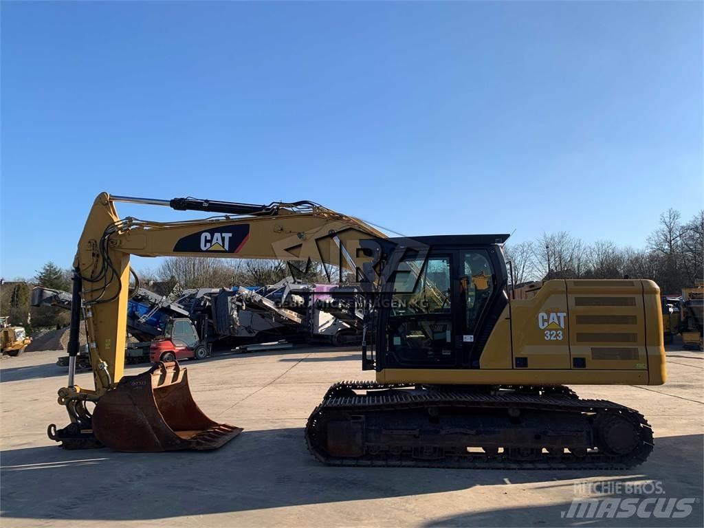 CAT 323 07A Bageri gusjeničari