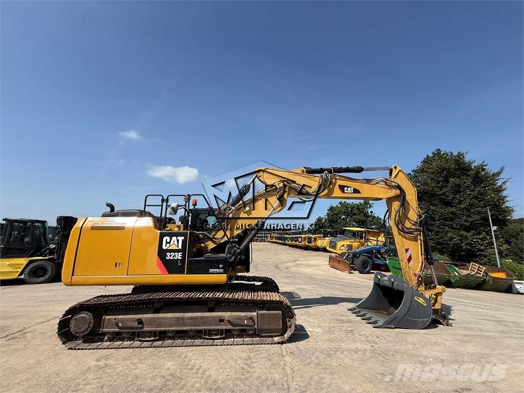 CAT 323 EL Bageri gusjeničari