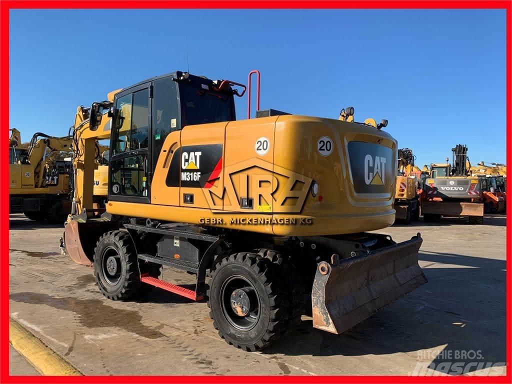 CAT M316 F Bageri na kotačima