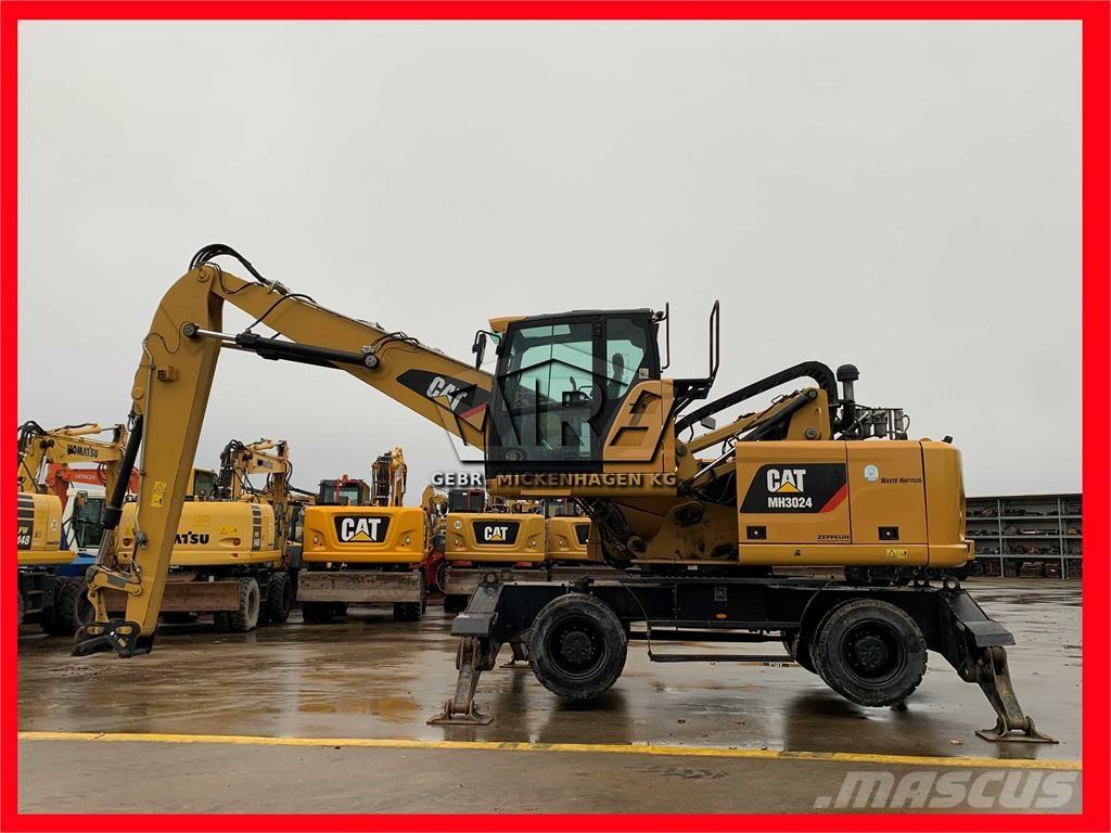 CAT MH3024 Bageri za manipuliranje materijalom / otpadom