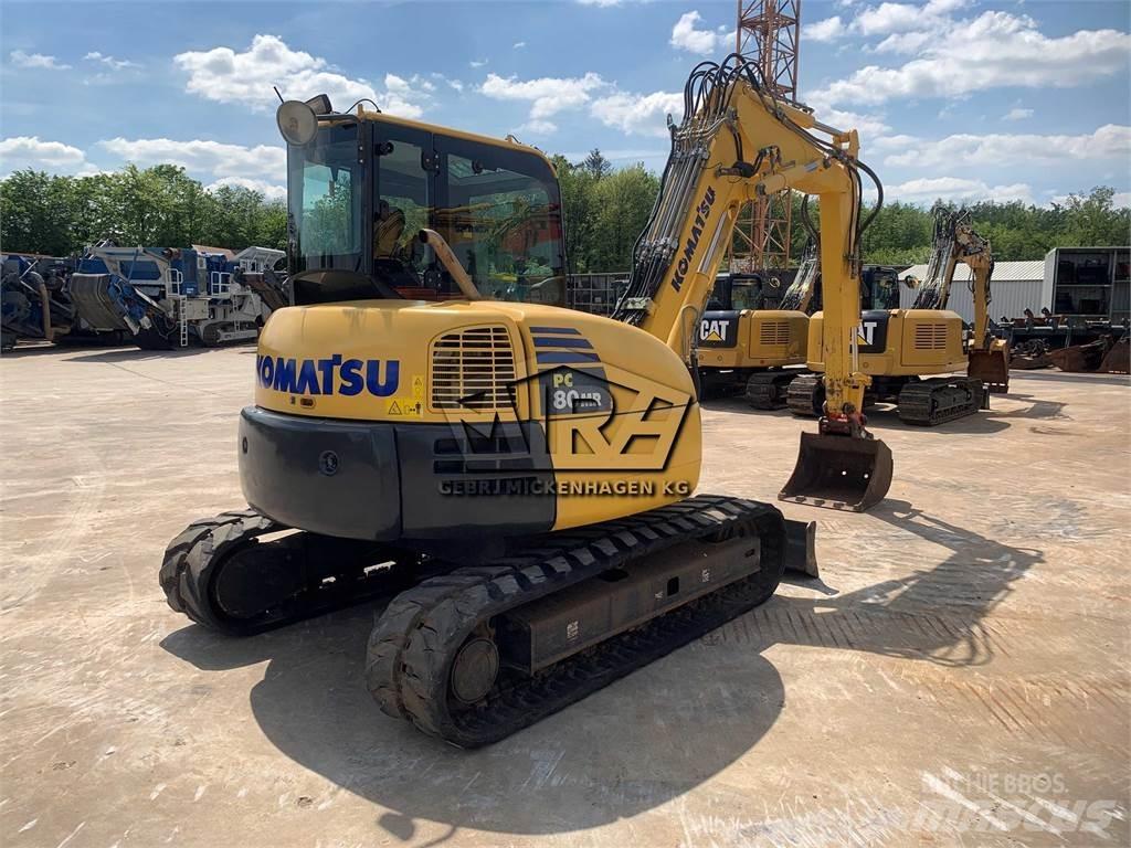Komatsu PC80 MR-3 Mini bageri <7t