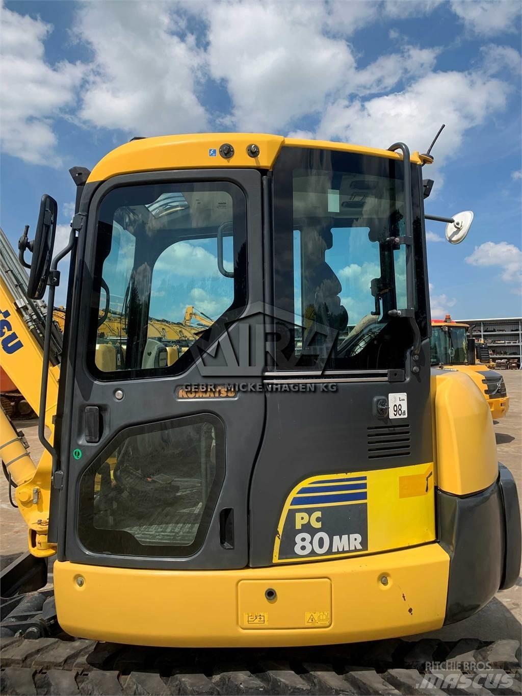 Komatsu PC80 MR-3 Mini bageri <7t