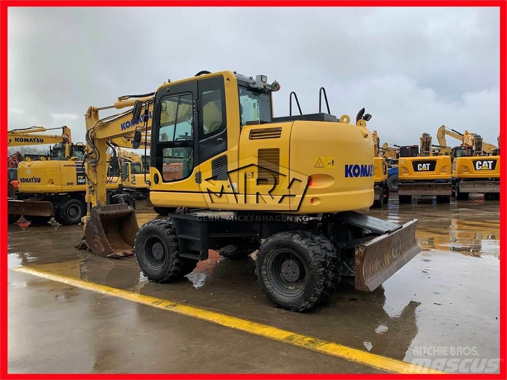 Komatsu PW148-10 Bageri na kotačima
