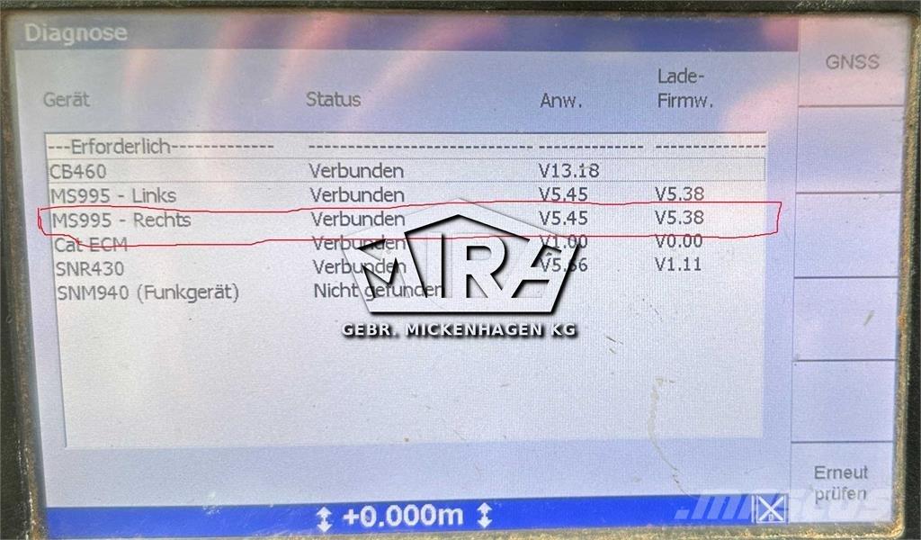 Trimble MS995 Građevinarstvo – ostalo