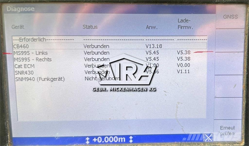 Trimble MS995 Građevinarstvo – ostalo