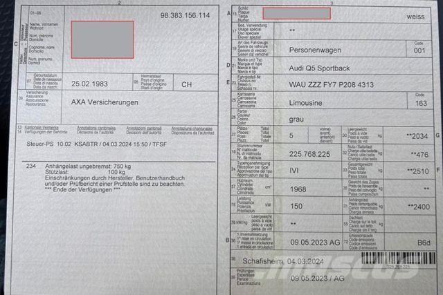 Audi | Q5 Sportback Ostalo