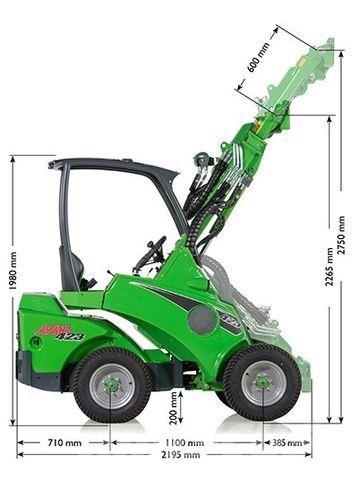 Avant Tecno 423 Utovarivači na kotačima