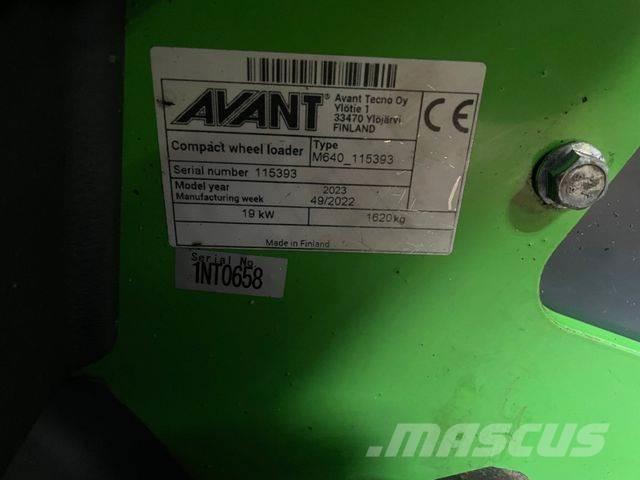 Avant Tecno 640 Utovarivači na kotačima