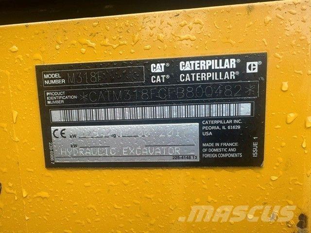 CAT M318F Bageri na kotačima