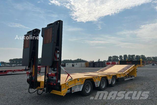  GVN 3 AXLE LOWBED Nisko-utovarne poluprikolice