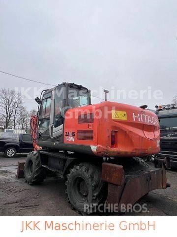 Hitachi ZX 140 W - 3 Bageri na kotačima