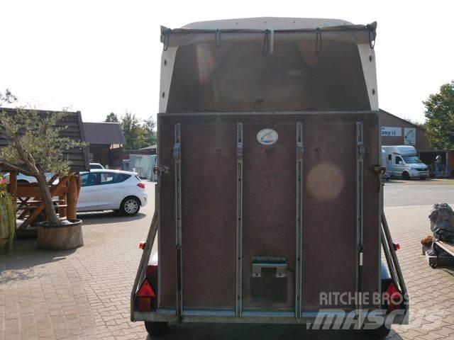  Holz Poly 2 Pferde Prikolice za prijevoz stoke