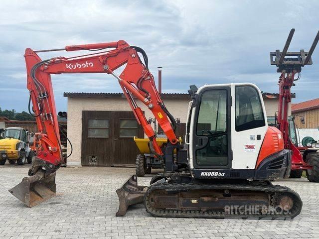 Kubota KX080-3 Mini bageri <7t