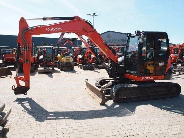 Kubota KX080-4a Mini bageri <7t