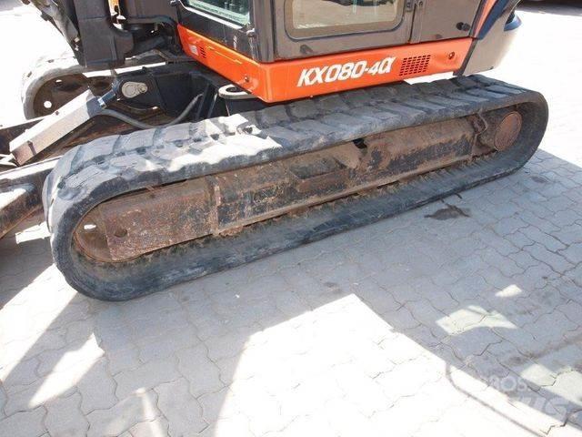 Kubota KX080-4a Mini bageri <7t