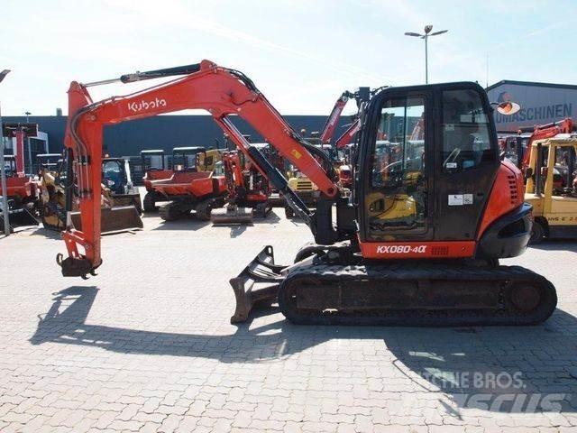 Kubota KX080-4a Mini bageri <7t