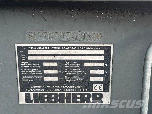 Liebherr LH26 Bageri na kotačima